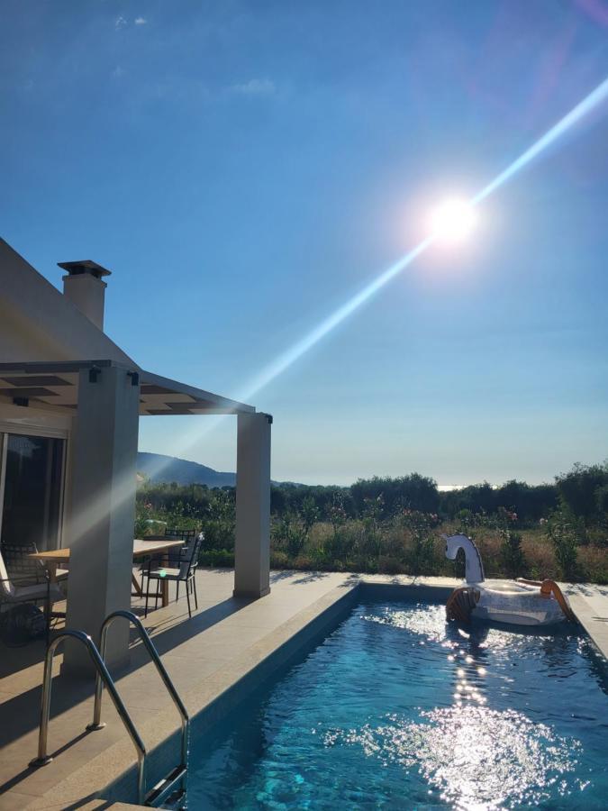Casa O' - Moderne Villa Mit Grosser Terrasse Und Privatem Swimmingpool Skala Potamia  Dış mekan fotoğraf