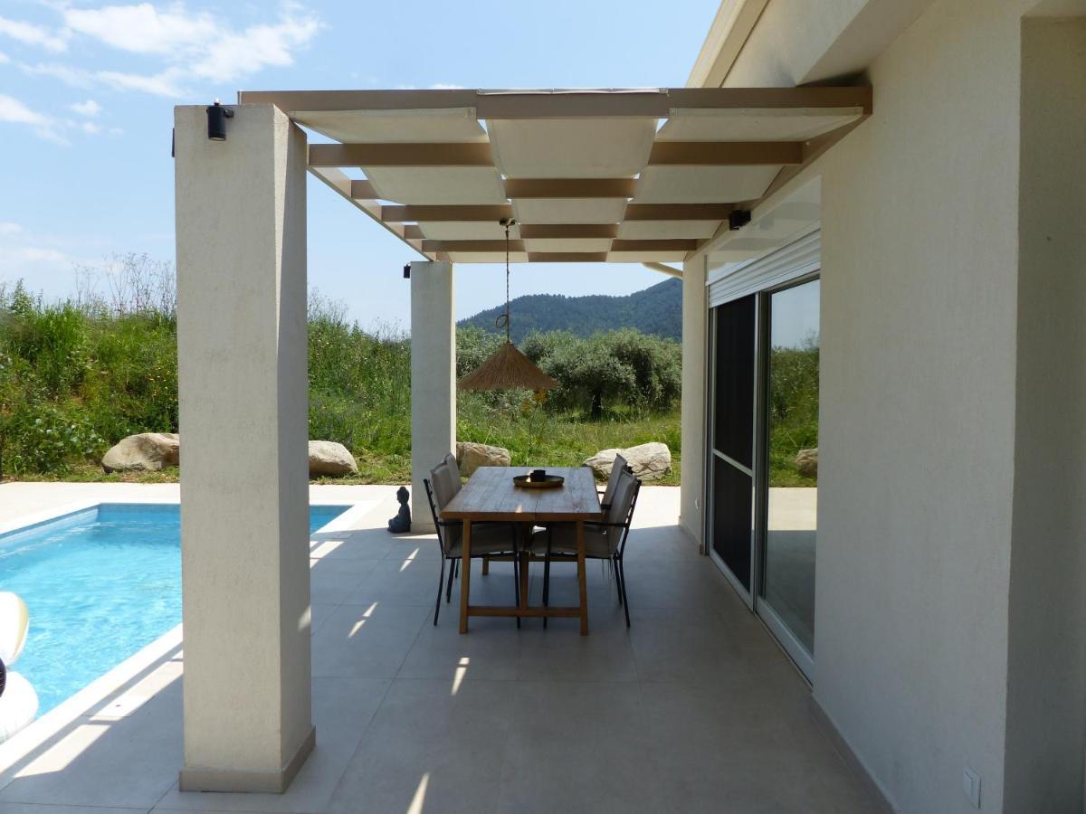 Casa O' - Moderne Villa Mit Grosser Terrasse Und Privatem Swimmingpool Skala Potamia  Dış mekan fotoğraf
